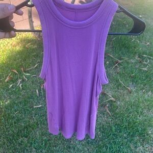 Lululemon Athletica Purple Tank Top